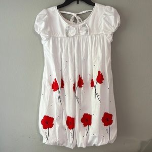 Beautiful Poppy Bubble hem dress